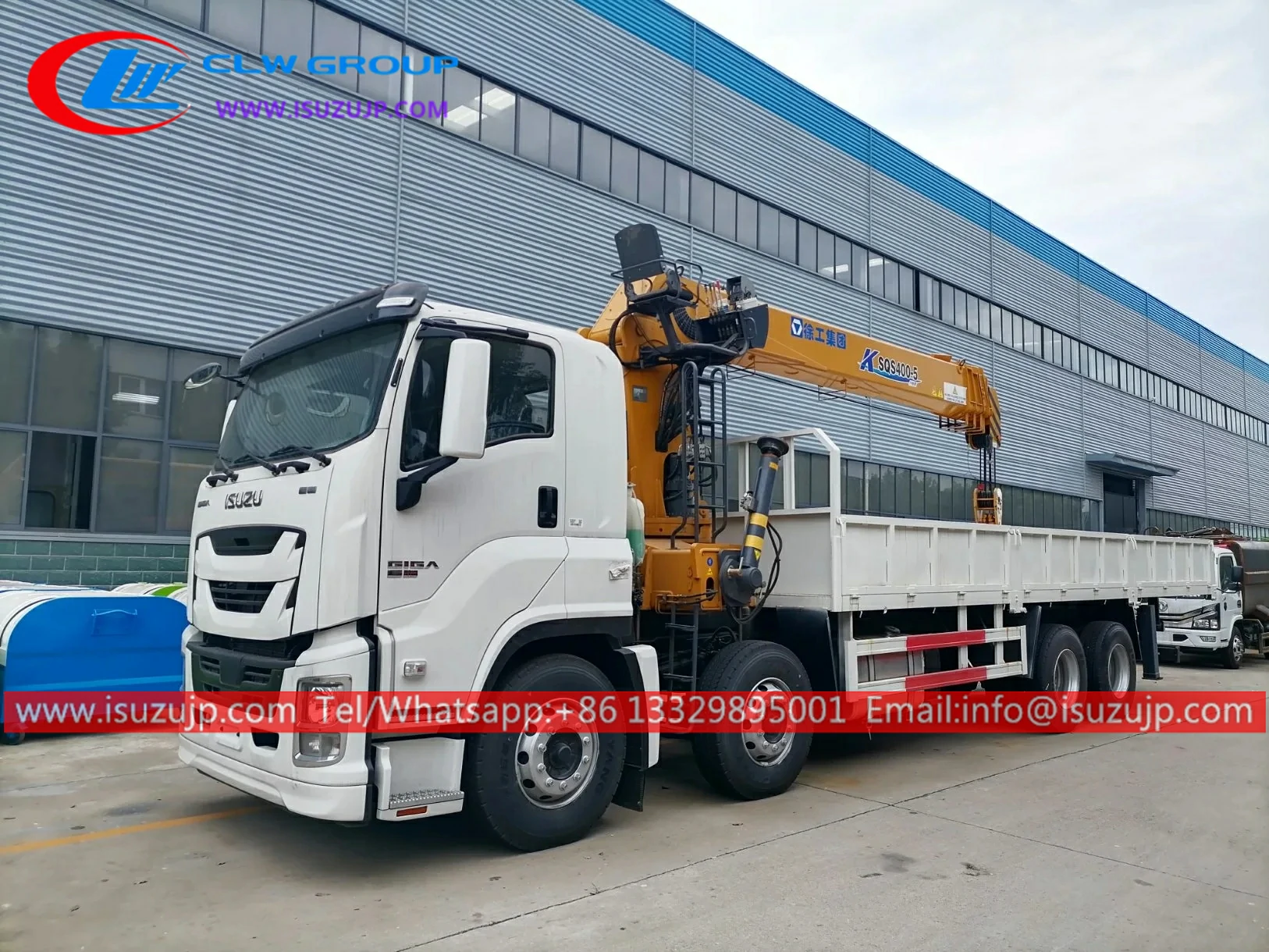 8x4 ISUZU GIGA mobile telescopic XCMG truck crane 20 ton - Isuzu Manufacturer | Tanker truck | Garbage Truck Dump Truck