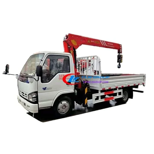 120HP ISUZU 3 toneladang sany crane truck