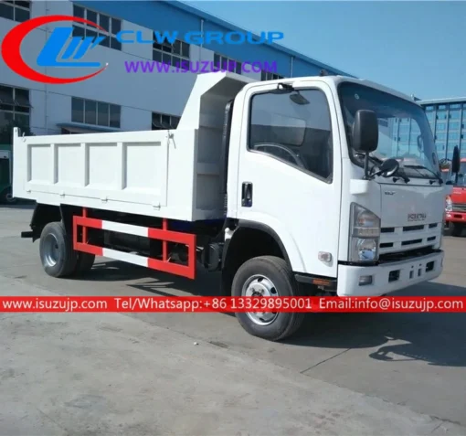 4WD ISUZU ELF Off road 8 ton شاحنة قلابة للبيع