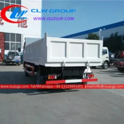 4WD ISUZU ELF Off road 8 ton single axle dump truck