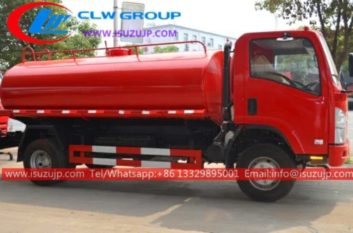 4X4 ISUZU 10cbm off road construction water tanker