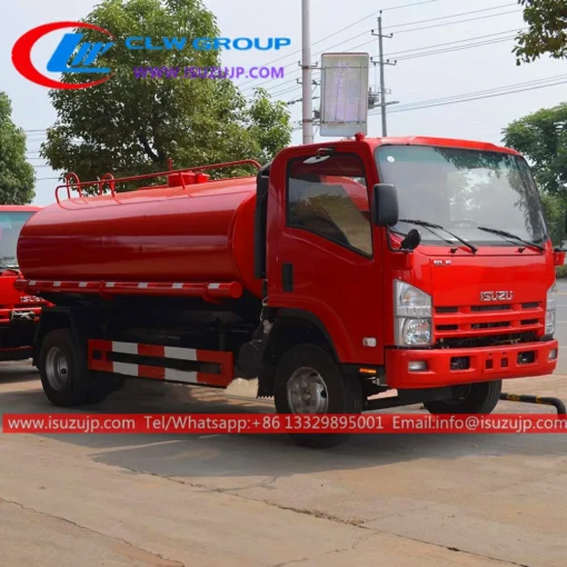 4X4 ISUZU 10cbm شاحنة مياه على الطرق الوعرة