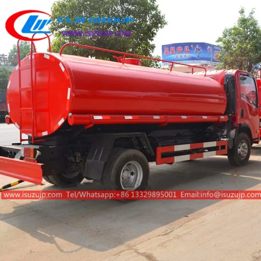4X4 ISUZU 10cbm شاحنة مياه على الطرق الوعرة للبيع
