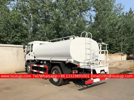 4x2 ISUZU FTR 12cbm 물 트럭 회사