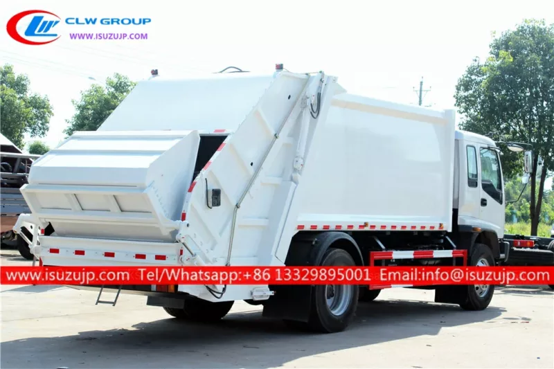 4x2 ISUZU FVR waste management garbage truck