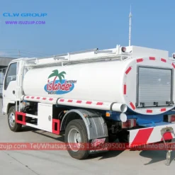 4x2 Japan ISUZU 6000l fuel tanker