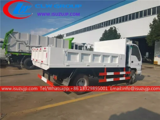 4x4 Isuzu camions à benne basculante légers de 5 tonnes à vendre