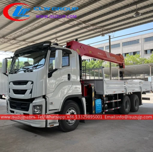 Cần bán xe tải cẩu ISUZU GIGA 6 × 4 10 tấn