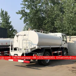 6 tire ISUZU FTR 12000L sprinkling water tanker truck