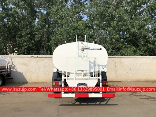 6 tyre ISUZU FTR 12 cubic meters water bowser tanker