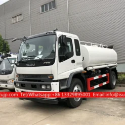 6 ruote ISUZU FTR produttore di camion ad acqua da 12 tonnellate