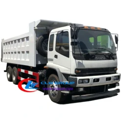 6X4 ISUZU FVZ 20 ton sand dump truck tipper
