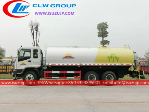 6X4 ISUZU FVZ 20000liters water pumper truck