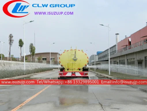 6X4 ISUZU FVZ 20000liters water tank truck