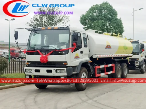 Camión cisterna de agua 6X4 ISUZU FVZ 20000 litros a la venta