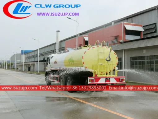 6X4 ISUZU FVZ 20000 लीटर पानी का टैंकर ट्रक बिक्री के लिए