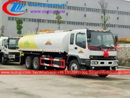 6X4 ISUZU FVZ 20000 लीटर पानी का ट्रक बिक्री के लिए