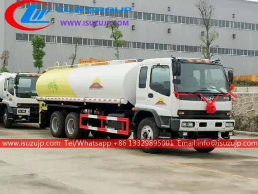 6X4 ISUZU FVZ 20000 ลิตรรถบรรทุกน้ำสำหรับขาย