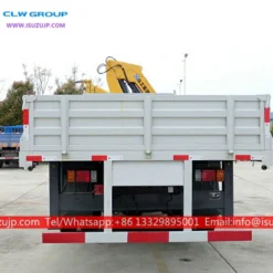 6x4 ISUZU FVZ 15 tonne knuckle boom truck crane
