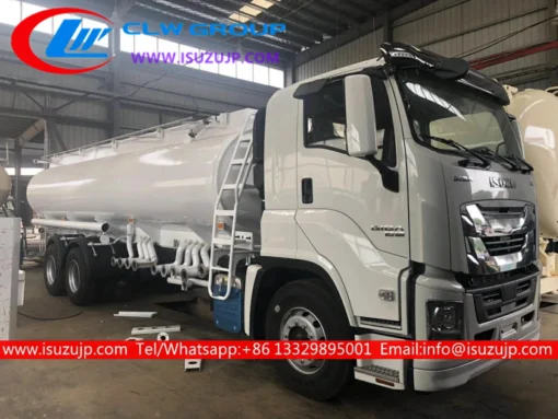 6x4 ISUZU GIGA 20000L truk diesel internasional