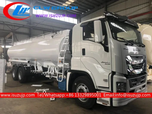 6x4 ISUZU GIGA 20000L xalqaro dizel yuk mashinasi