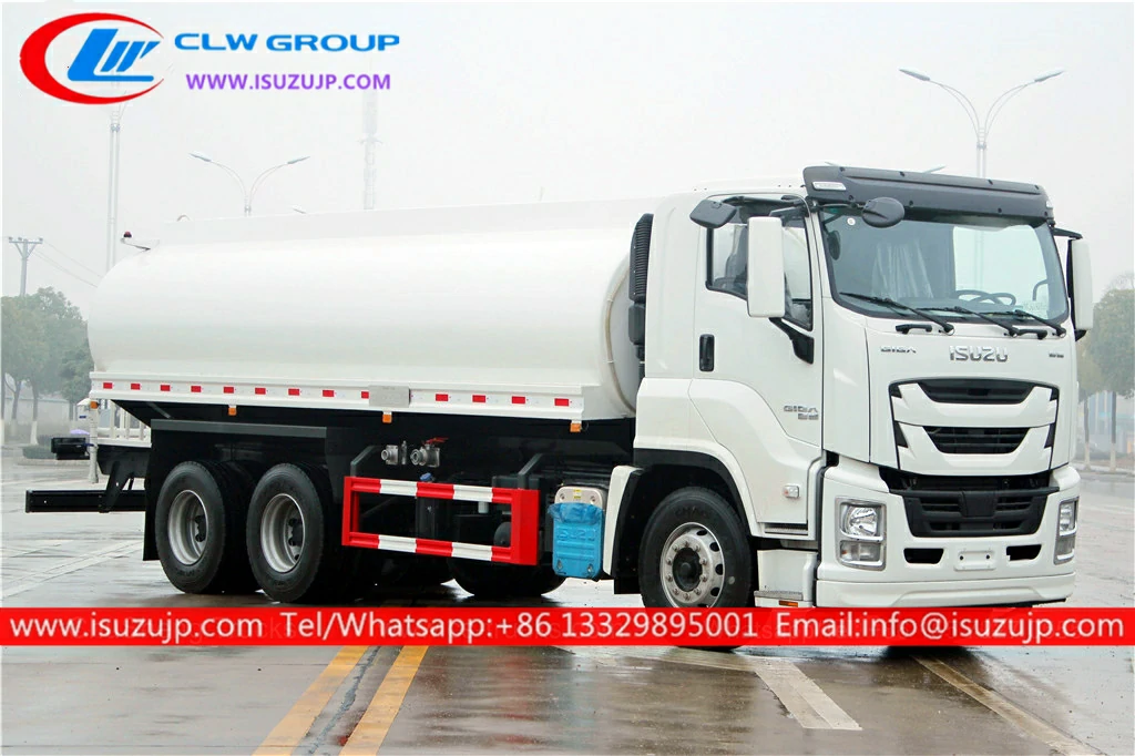 ISUZU GIGA 20000liters sprinkling water tanker truck