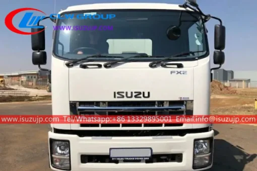6 × 4 ISUZU GIGA 20cbm شاحنة جمع القمامة