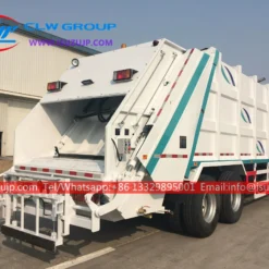 6x4 ISUZU GIGA 20cbm rear load garbage truck for sale