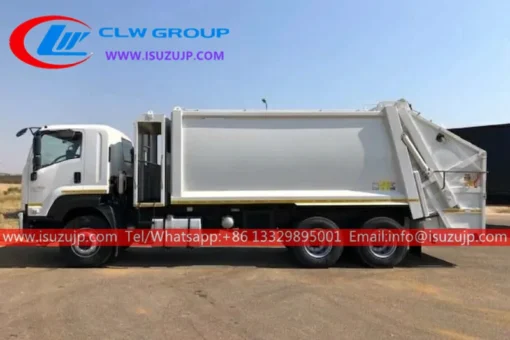 بيع شاحنات القمامة 6 × 4 ISUZU GIGA 20cbm