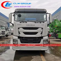 6x4 ISUZU GIGA 20cbm sewer jet truck