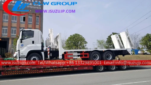 8 × 4 ISUZU GIGA 30-Tonnen-Rungenlastwagen