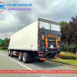 8x4 ISUZU GIGA 30 ton reefer box fridge truck