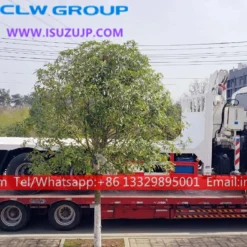 8×4 ISUZU GIGA 30 ton heavy duty custom truck flatbeds