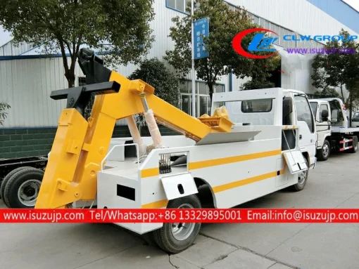 China ISUZU wrecker towing truck