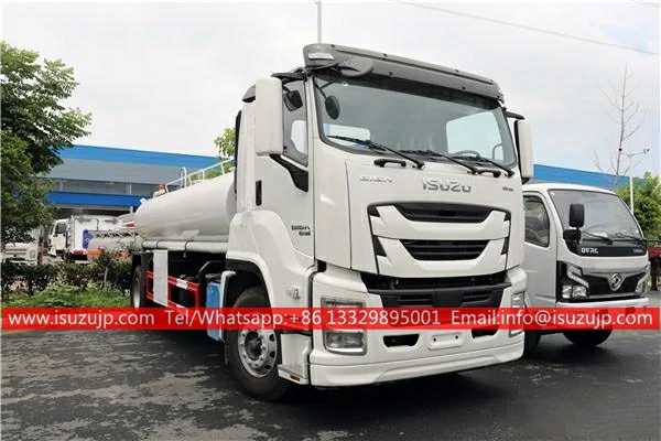 Euro VI Isuzu GIGA water buzzer truck for sale in Dubai