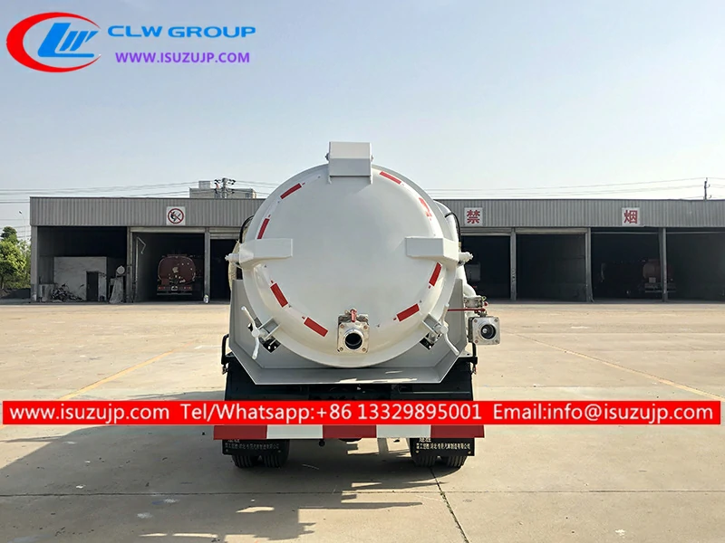 ISUZU 1000 gallon sewage disposal truck