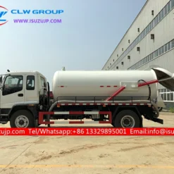 ISUZU 10000liters Stainless steel sewage vehicle