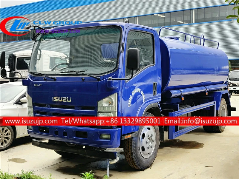 ISUZU 10000liters water bowser truck
