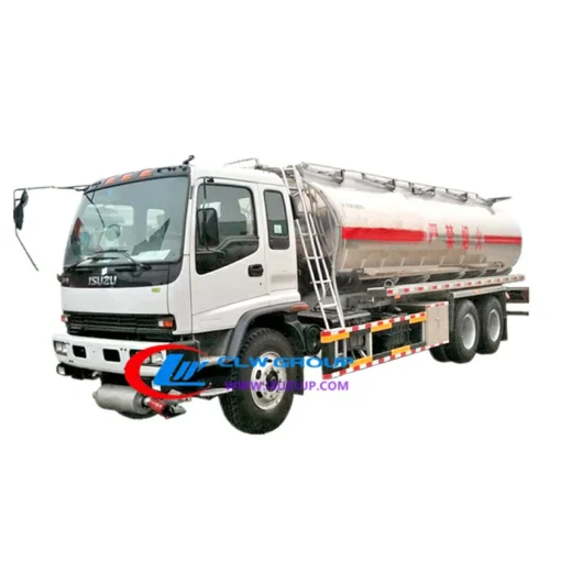 ISUZU 10cbm alüminyum yakıt tankeri kamyonu