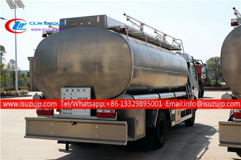 ISUZU 10m3 aluminum alloy fuel truck