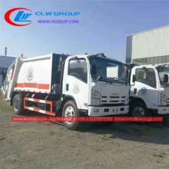 ISUZU 10m3 rubbish collection compactor truck