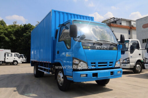 ISUZU 16ft yuk qutisi yuk mashinasi