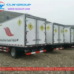 ISUZU 16ft hazardous medical waste trucks