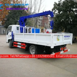 ISUZU 2 tonne mini crane for truck