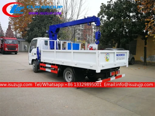 ISUZU 2 toneladang mini crane para sa trak