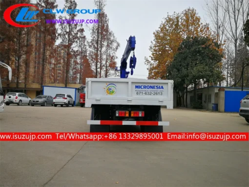 ISUZU 2mt boom truck mounted crane