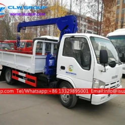 ISUZU 2t hydraulic small truck crane