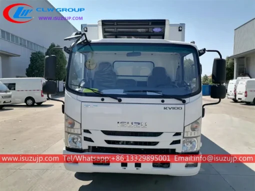 ISUZU 3 ton fresh food freezer truck