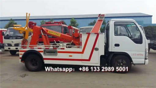 ISUZU 3 ton tow truck wheel lift