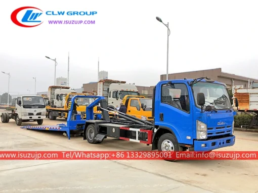 ISUZU 3 tonne full down bed tow truck